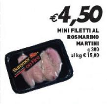 Offerta per Martini - Mini Filetti Al Rosmarino a 4,5€ in Coal