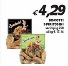 Offerta per Spinosi - Biscotti Spiritosini a 4,29€ in Coal