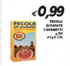 Offerta per 3 Gobbetti - Fecola Di Patate a 0,99€ in Coal