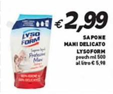 Offerta per Lysoform - Sapone Mani Delicato a 2,99€ in Coal