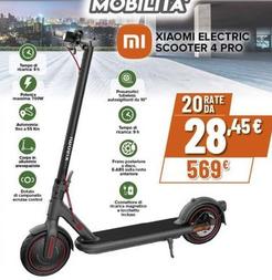Offerta per Xiaomi - Electric Scooter 4 Pro a 569€ in Expert