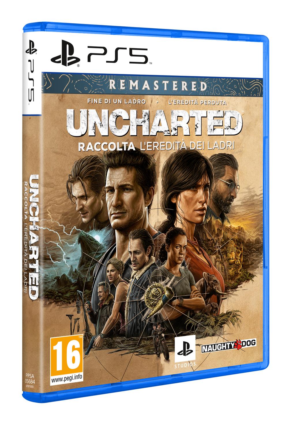 Offerta per Sony - Uncharted: Raccolta L'Eredità dei ladri Collezione Inglese, ITA PlayStation 5 a 19,9€ in Expert