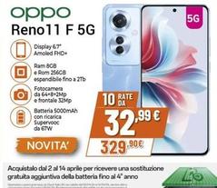 Offerta per Oppo - Reno 11 F 5G a 329,9€ in Expert