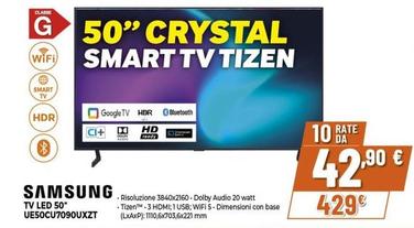 Offerta per Samsung - Tv Led 50" UE50CU7090UXZT a 429€ in Expert
