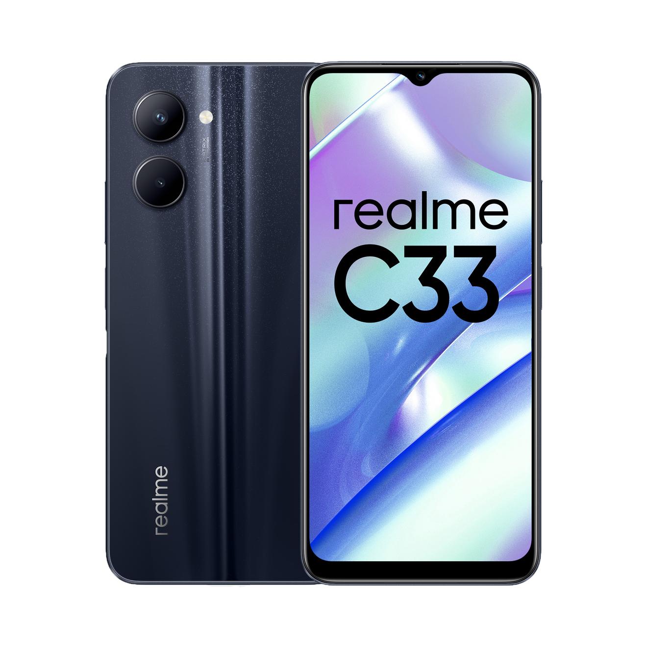 Offerta per Realme - C33 16,5 cm (6.5") Doppia SIM Android 12 4G Micro-USB 4 GB 128 GB 5000 mAh Nero a 119,9€ in Expert