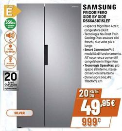 Offerta per Samsung - Frigorifero Side By Side RS66A8101SLEF a 999€ in Expert