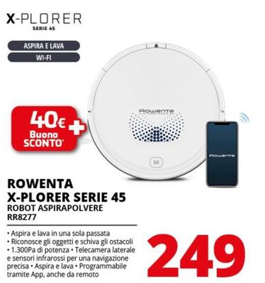 Offerta per Rowenta - X-Plorer Serie 45 Robot Aspirapolvere RR8277 a 249€ in Comet