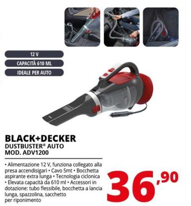 Offerta per Black & Decker - Dustbuster Auto Mod. ADV1200 a 36,9€ in Comet