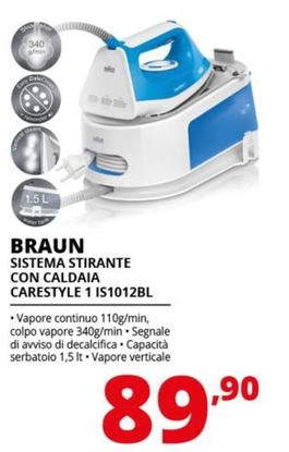 Offerta per Braun - CareStyle 1 IS1012BL Blue a 89,9€ in Comet