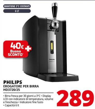 Offerta per Philips - PerfectDraft HD3720/25 Sistema domestico di erogazione della birra a 289€ in Comet