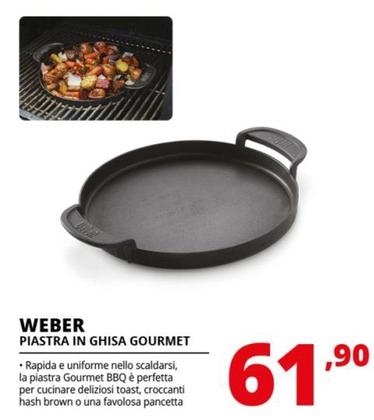 Offerta per Weber - Piastra In Ghisa Gourmet a 61,9€ in Comet