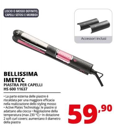 Offerta per Imetec - Bellissima Piastra Per Capelli HS 600 11637 a 59,9€ in Comet