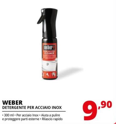 Offerta per Weber - Detergente Per Acciaio Inox a 9,9€ in Comet