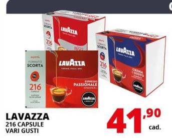 Offerta per Lavazza - 216 Capsule Vari Gusti a 41,9€ in Comet