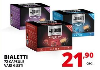 Offerta per Bialetti - 72 Capsule Vari Gusti a 21,9€ in Comet