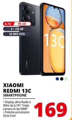 Offerta per Xiaomi - Redmi 13C Smartphone  a 169€ in Comet