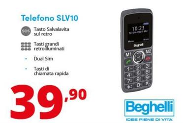 Offerta per Beghelli - Telefono SLV10 a 39,9€ in Comet