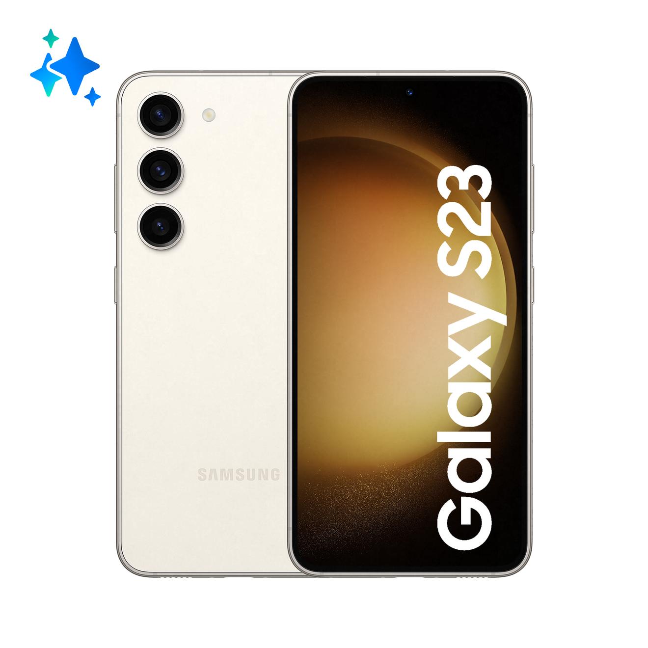Offerta per Samsung - Galaxy S23 Smartphone AI Display 6.1'' Dynamic AMOLED 2X, Fotocamera 50MP, RAM 8GB, 128GB, 3.900 mAh, Cream a 649€ in Comet