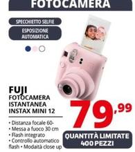 Offerta per Fujifilm - Instax Mini 12 62 x 46 mm Rosa a 79,99€ in Comet