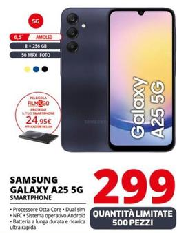 Offerta per Samsung - Galaxy A25 5G Smartphone a 299€ in Comet