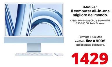 Offerta per Apple - iMac 24" a 1429€ in Comet