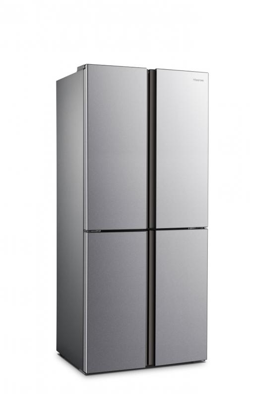 Offerta per Hisense - RQ515N4AC2 frigorifero side By Side Libera installazione 427 L E Metallico, Argento a 749€ in Comet
