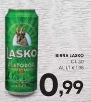 Offerta per Lasko - Birra a 0,99€ in Pam