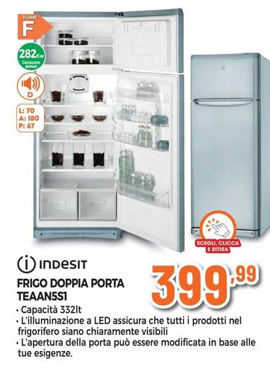 Offerta per Indesit - Frigo Doppia Porta TEAAN5S1 a 399,99€ in Expert