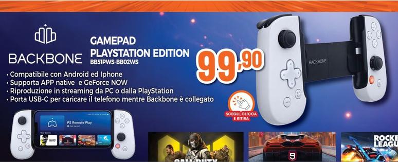 Offerta per Backbone - Gamepad Playstation Edition BB51PWS-BB02WS  a 99,9€ in Expert