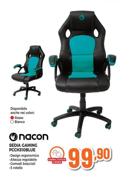 Offerta per Nacon - Sedia Gaming PCCH310BLUE a 99,9€ in Expert
