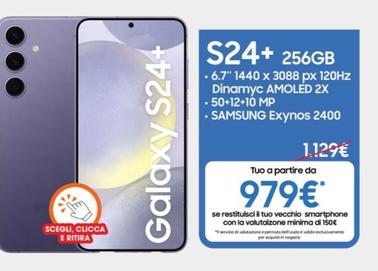 Offerta per Samsung - S24+ 256Gb a 979€ in Expert