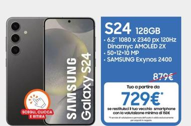 Offerta per Samsung - S24 128Gb a 729€ in Expert