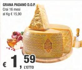 Offerta per Crai - Grana Padano D.O.P. a 1,59€ in Crai