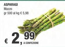 Offerta per Asparagi a 2,99€ in Crai