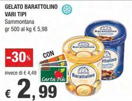 Offerta per Sammontana - Gelato Barattolino a 2,99€ in Crai