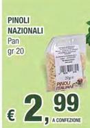 Offerta per Pan - Pinoli Nazionali a 2,99€ in Crai