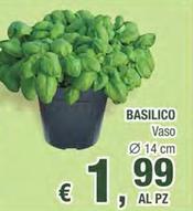 Offerta per Basilico a 1,99€ in Crai