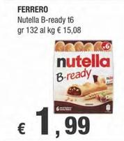 Offerta per Ferrero - Nutella B Ready a 1,99€ in Crai