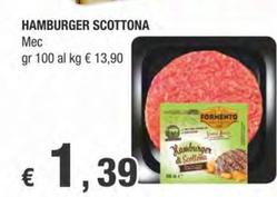 Offerta per Hamburger Scottona a 1,39€ in Crai