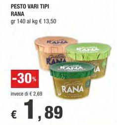 Offerta per Rana - Pesto a 1,89€ in Crai