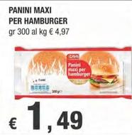 Offerta per Crai - Panini Maxi Per Hamburger a 1,49€ in Crai
