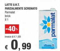 Offerta per Parmalat - Latte U.H.T. Parzialmente Scremato a 0,99€ in Crai
