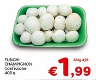 Offerta per Funghi Champignon a 1,99€ in Crai