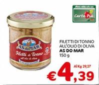 Offerta per Asdomar - Filetti Di Tonno All'olio Di Oliva a 4,39€ in Crai