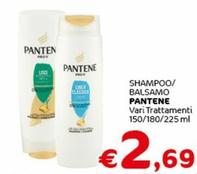 Offerta per Pantene - Shampoo/balsamo a 2,69€ in Crai
