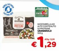Offerta per Granarolo - Mozzarella Ad Alto Contenuto Di Proteine a 1,29€ in Crai
