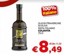 Offerta per Colavita - Olio Extravergine Di Oliva 100% Italiano a 8,49€ in Crai