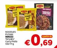 Offerta per Maggi - Noodles Fusian a 0,69€ in Crai