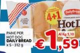 Offerta per Daily Bread - Pane Per Hot Dog a 1,59€ in Crai