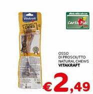 Offerta per Vitakraft - Osso Di Prosciutto Natural Chews a 2,49€ in Crai